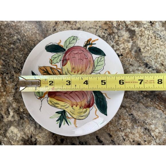 Vtg MCM Ironstone Royal Sealy Tiered Serving Plate Set Japan Hostess Server EUC - Picture 5 of 9